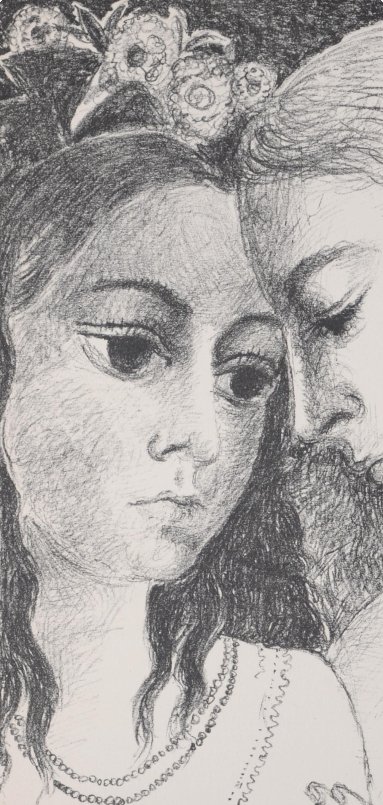 Delvaux, Confidences, Souvenirs et portraits d'artistes (después de) - Print de Paul Delvaux