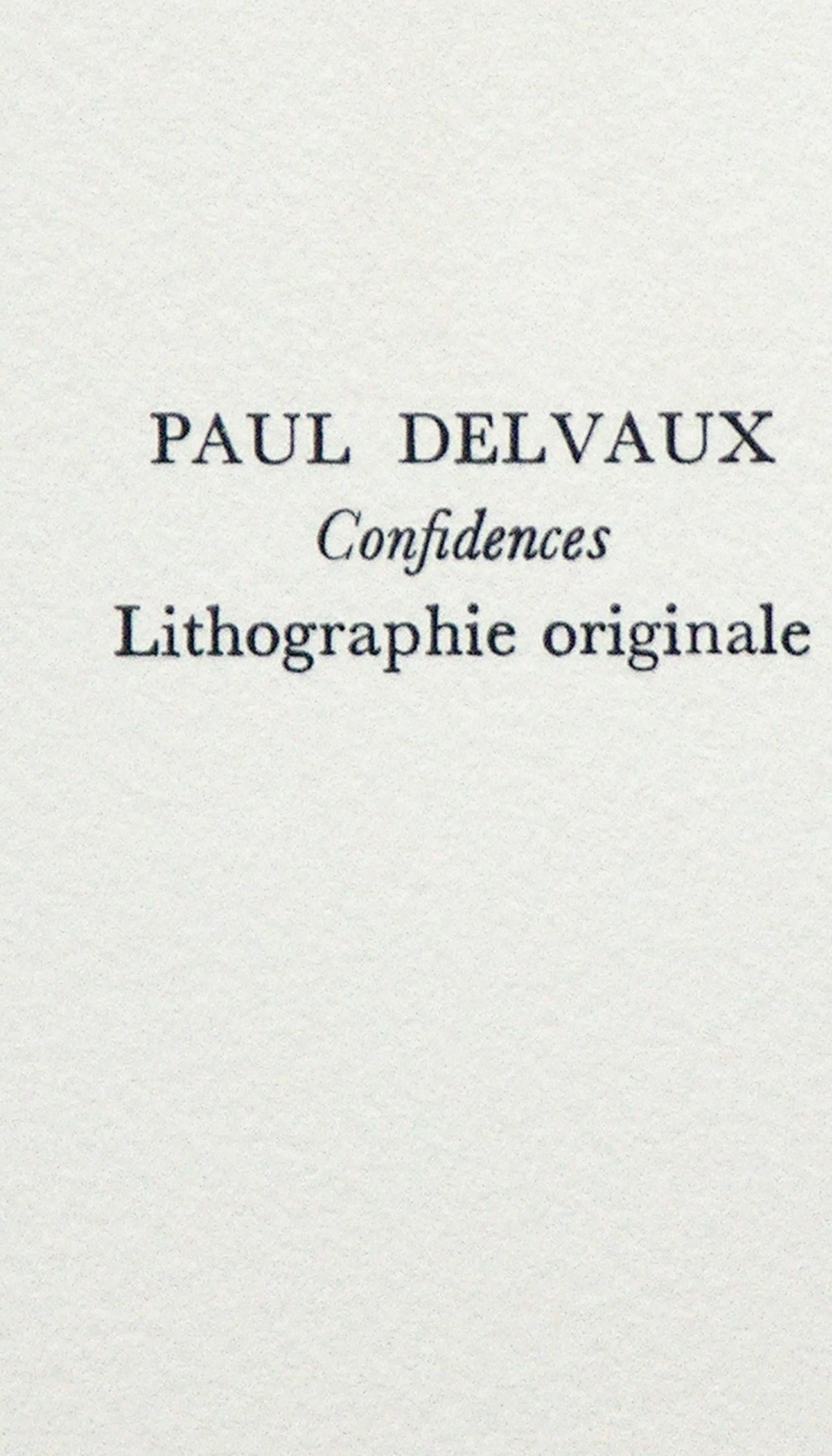 Delvaux, Confidences, Souvenirs et portraits d'artistes (after) For Sale 3