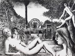 Lithograph Nude Prints