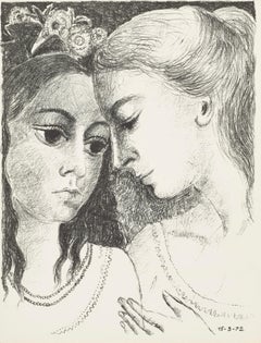 Paul Delvaux, Confidences, from Memories and Portraits of Artists, 1972