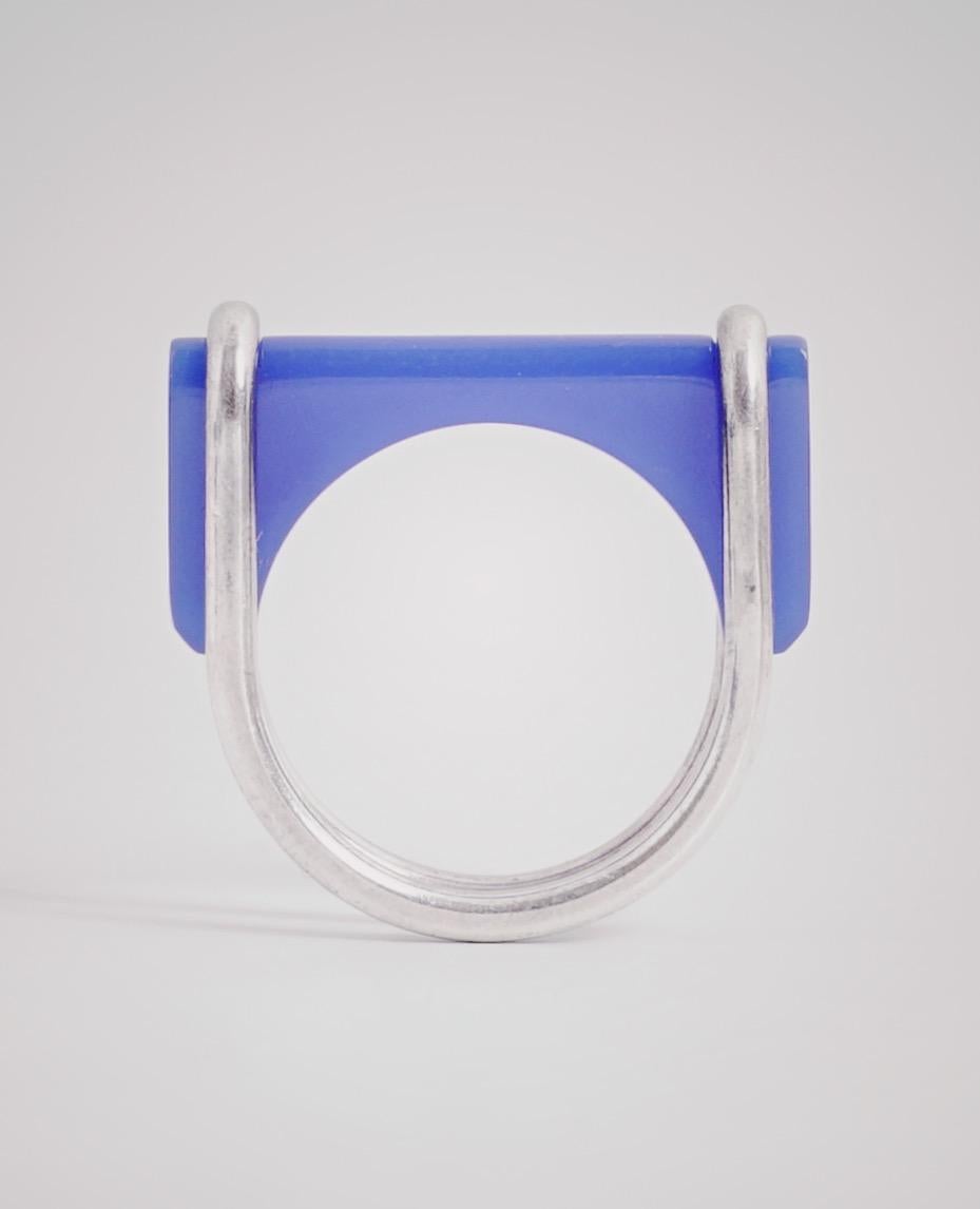 Seltenes „Exchange-Ring“-Set von Paul Derrez, 1975 1