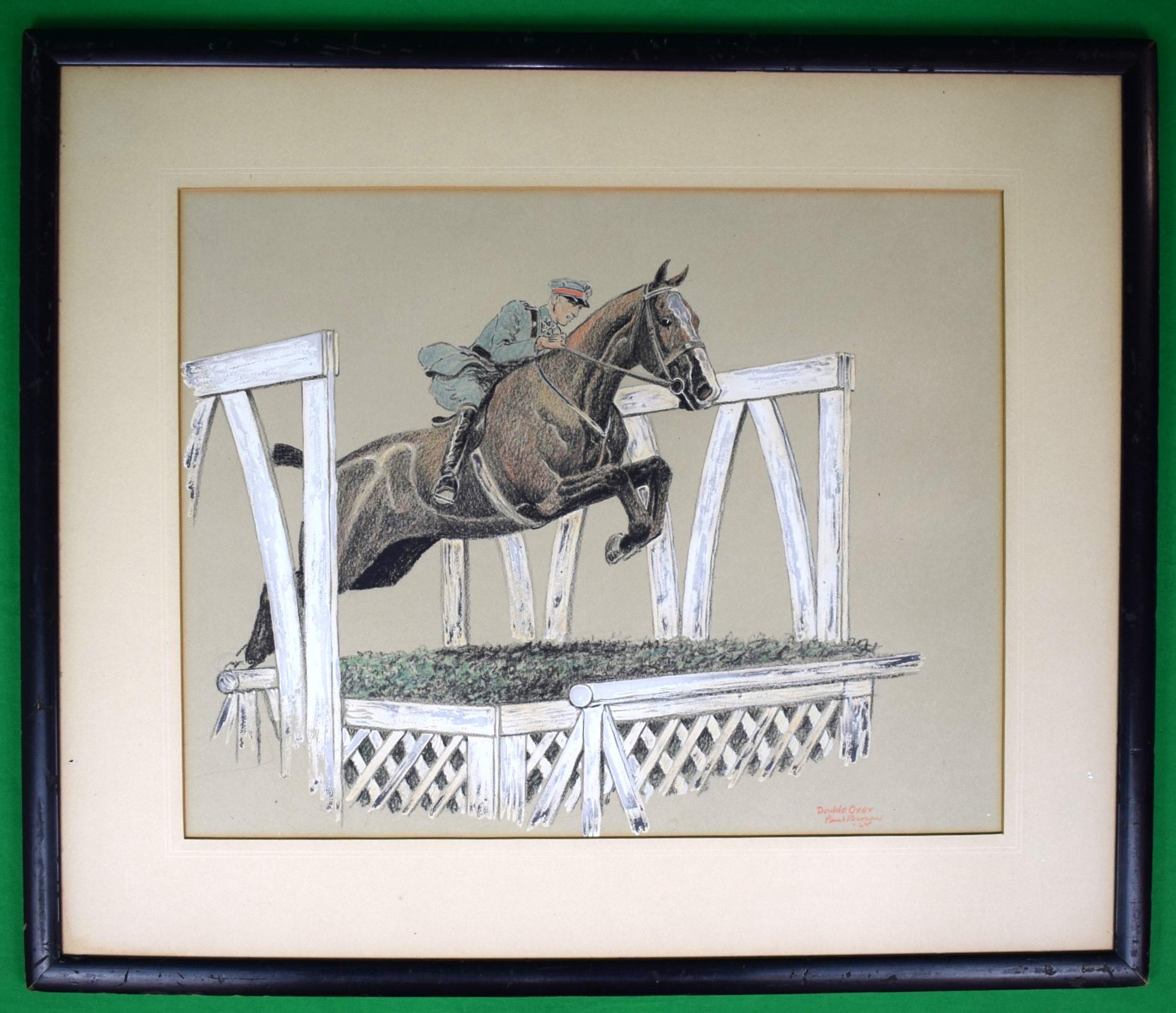 Art Sz: 12 1/2"H x 16"W

Frame Sz: 18 3/4"H x 22"W

c1938
Conte Crayon w/ Gouache