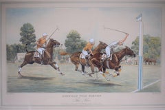 American Polo Scenes The Save 1930 Paul Brown