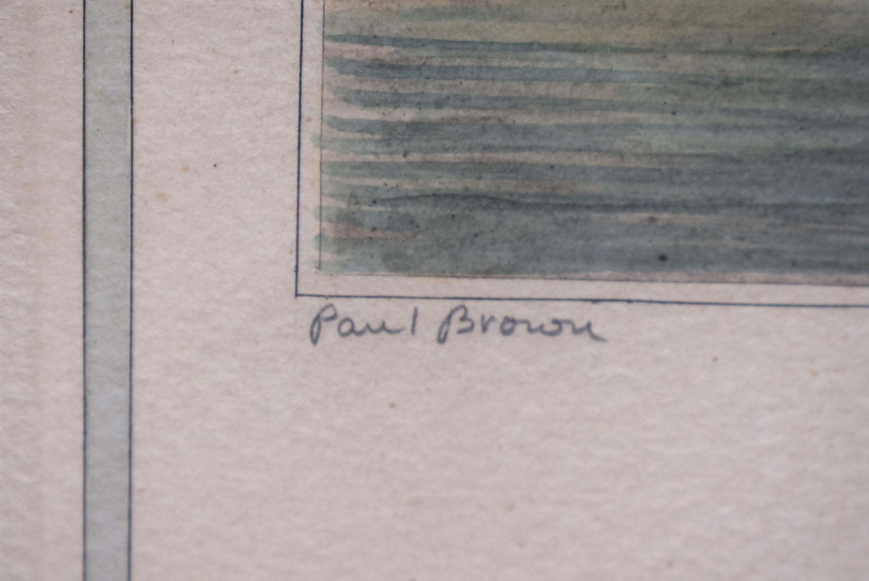 American Polo Scenes The Save 1930 Paul Brown For Sale 2