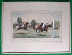 American Polo Scenes The Save 1930 Paul Brown