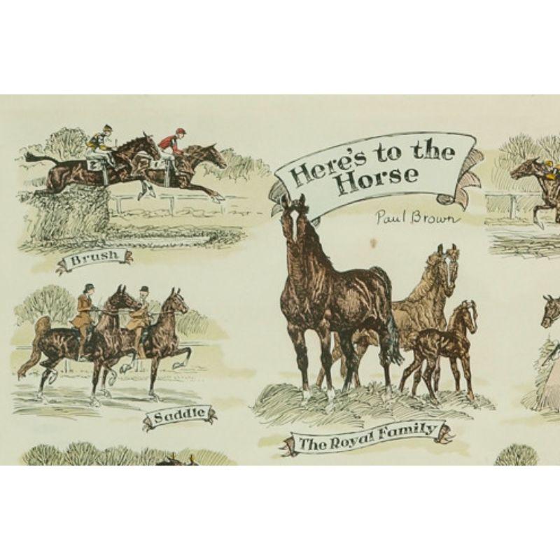 „Here's To The Horse“ von Paul Desmond Brown im Angebot 1