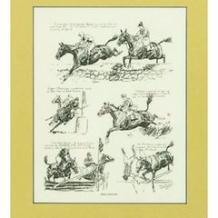 Millbrook Steeplechase 1930 by Paul Brown for The Derrydale Press