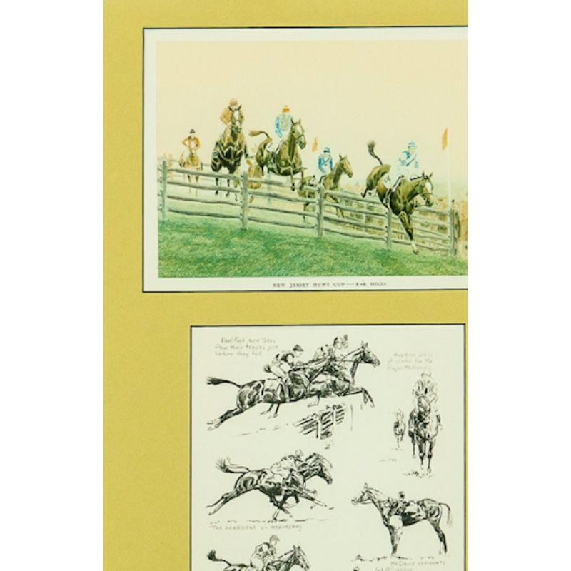 Very rare proof-plate by Paul Desmond Brown of the 'New Jersey Hunt Cup - Far Hills' from the Derrydale Press book, 'Gentlemen Up' published 1930

Art Sz: 13 3/4