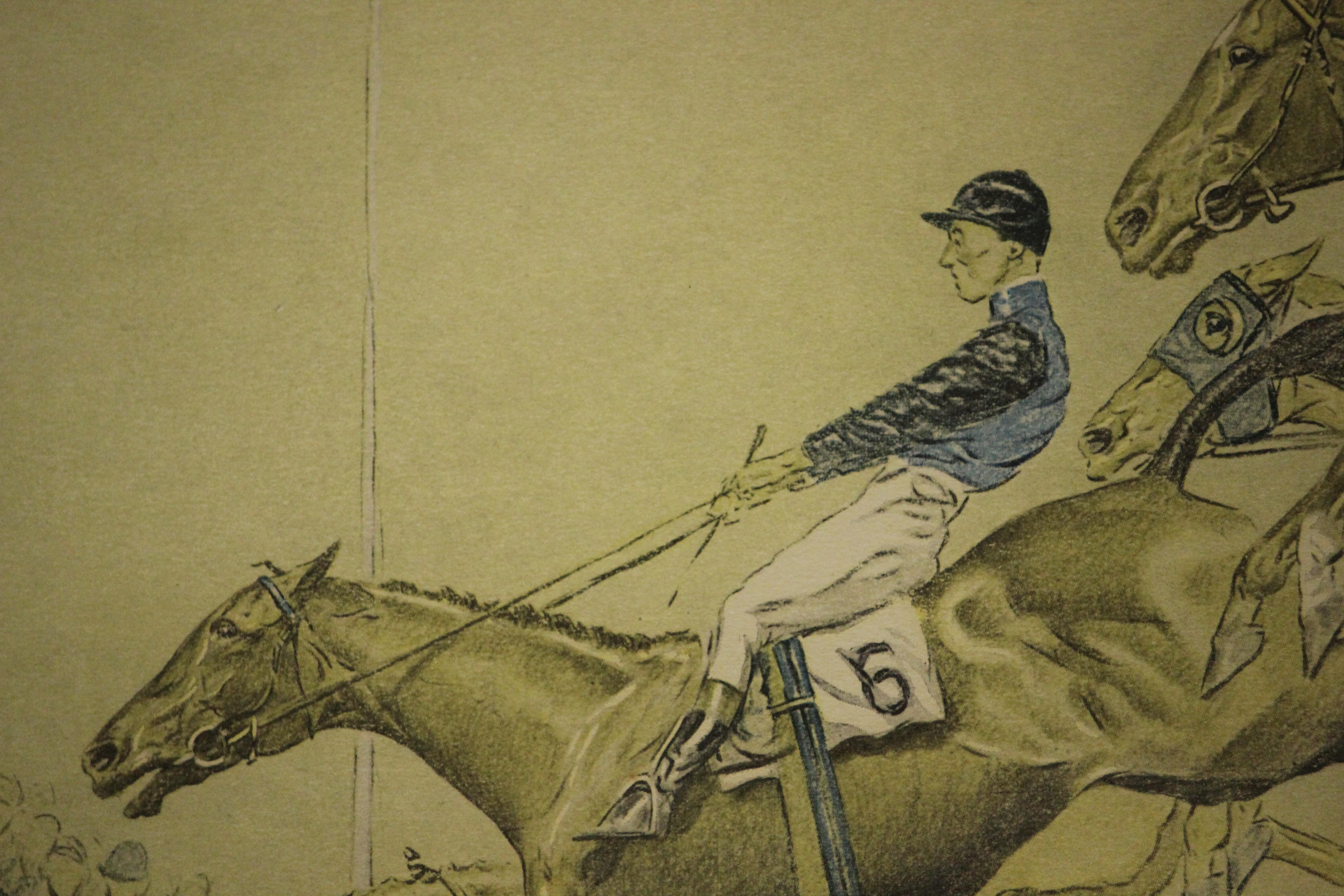 Valentine's Brook The First Time Around In The Grand National Of 1932 At Aintree For Sale 1