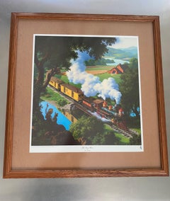 Paul Detlefsen “Iron Horse” Vintage Fine Art Print