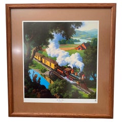 Paul Detlefsen “Iron Horse” Vintage Fine Art Print