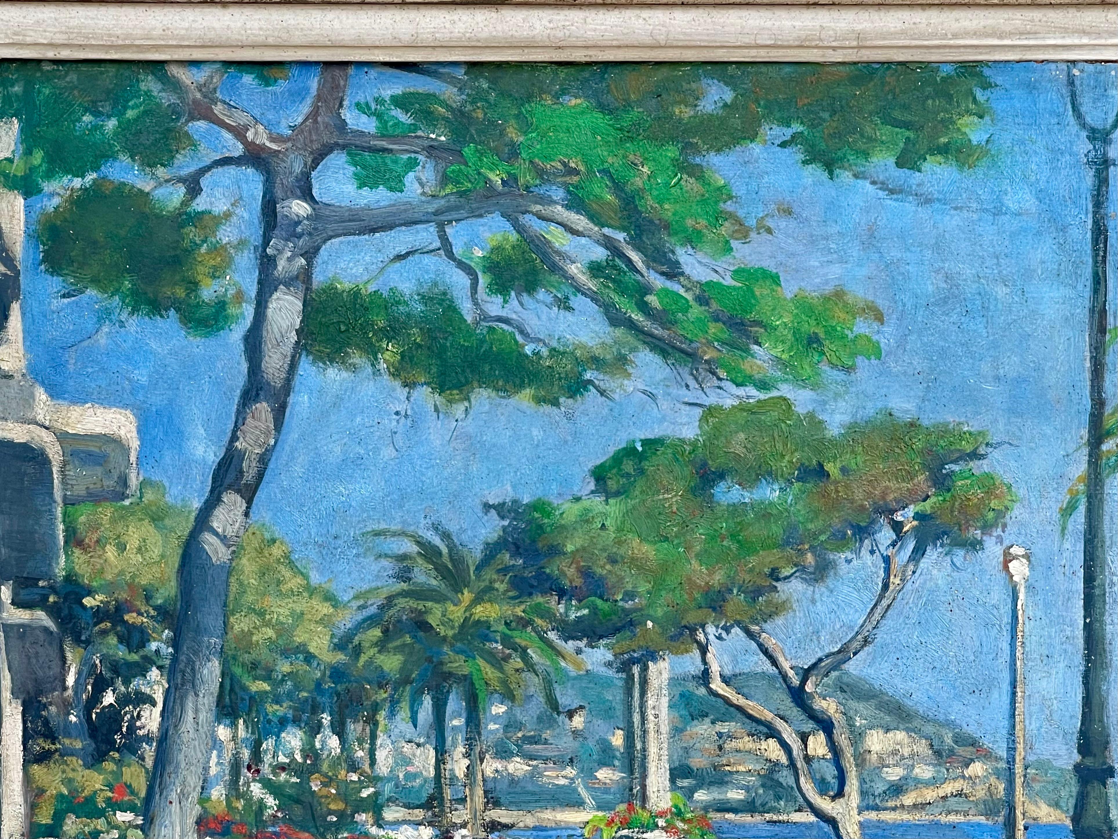 Paul Dominique Audfray – Ansicht von Nizza im Angebot 1