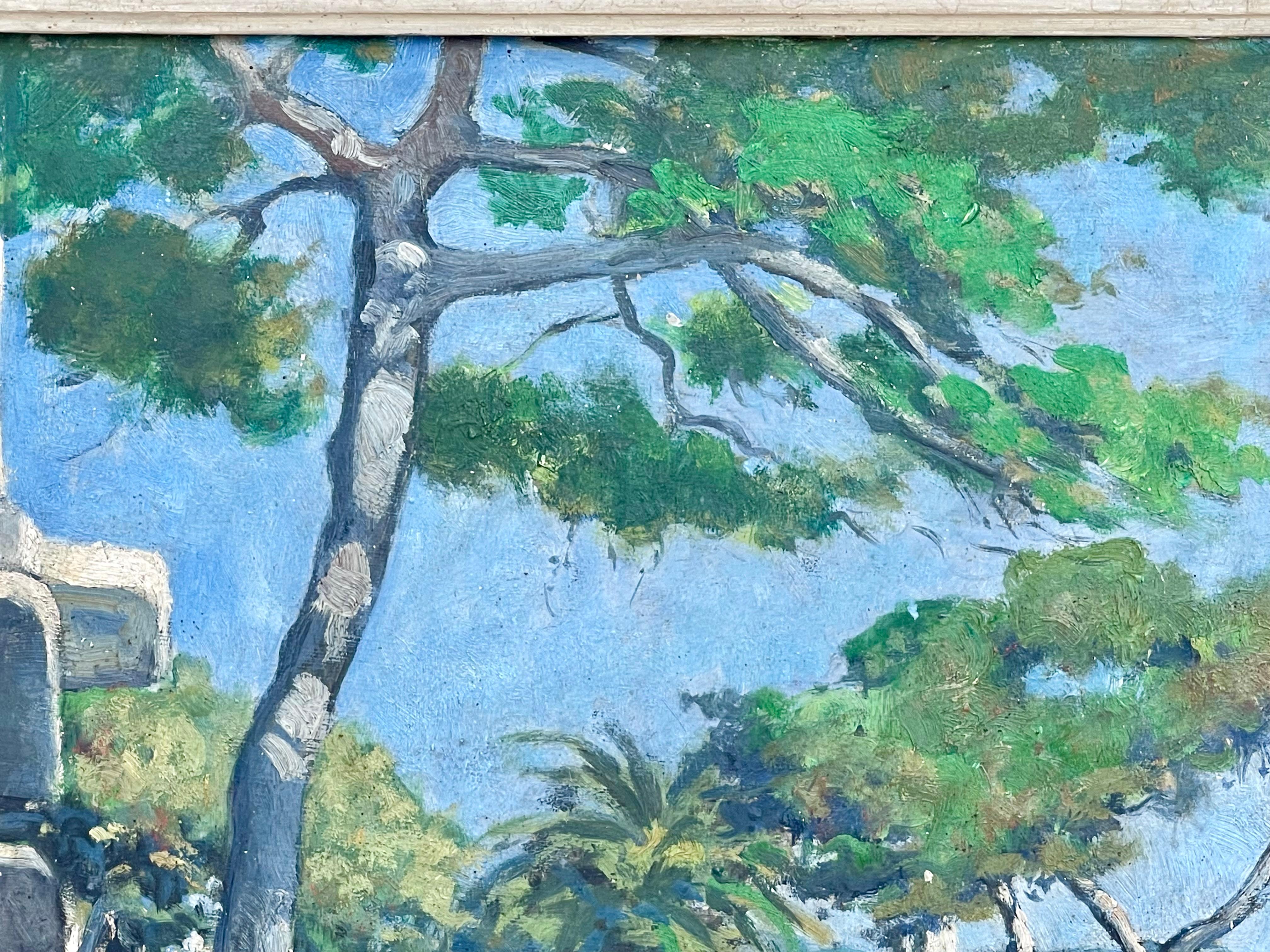 Paul Dominique Audfray – Ansicht von Nizza im Angebot 2