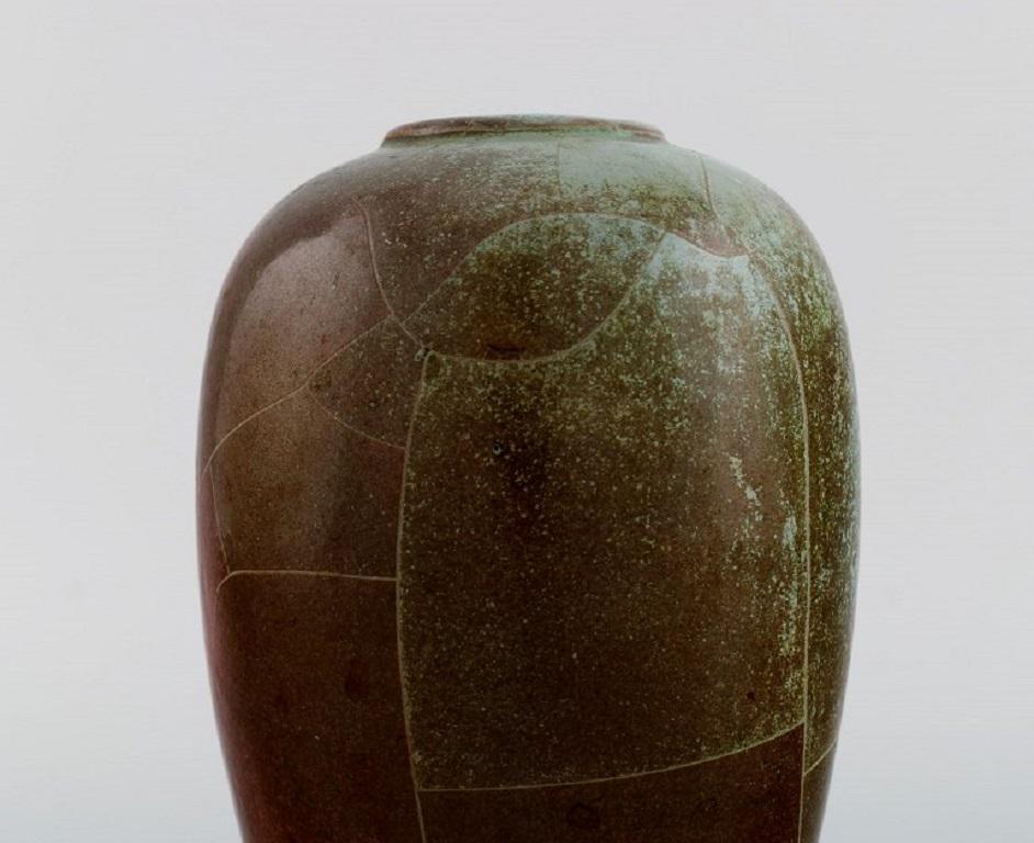 Paul Dressler for Grotenburg, Germany, Two Vases in Glazed Stoneware, 1940s For Sale 2