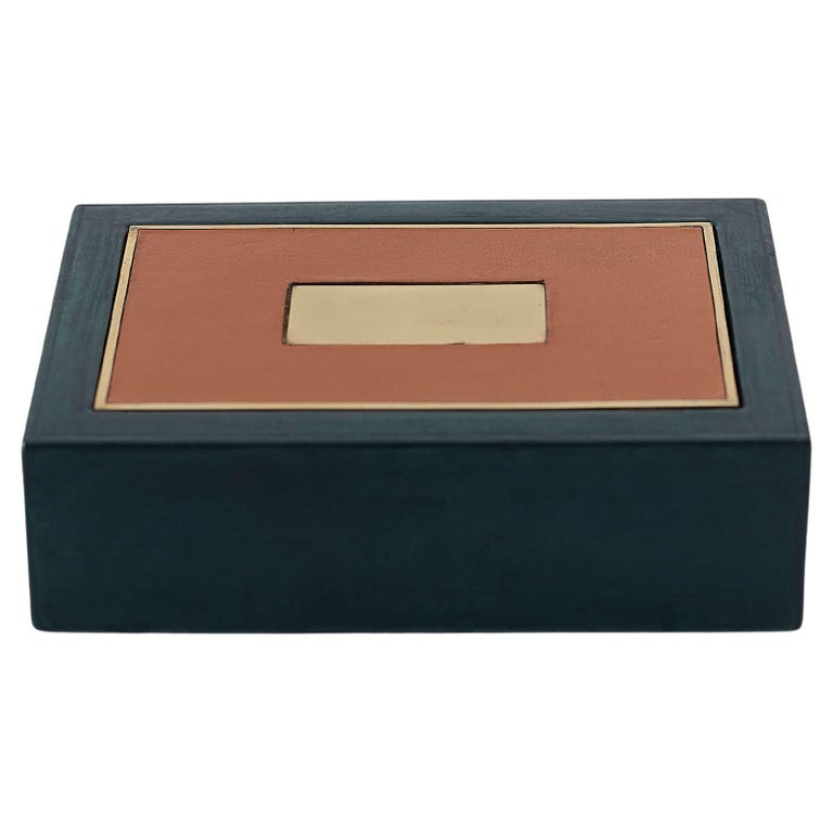 hermes cigarette case Paul Dupré-Lafon Rectangular Cigarette Box for Hermès in Signature Leather,  1945 For Sale at 1stDibs