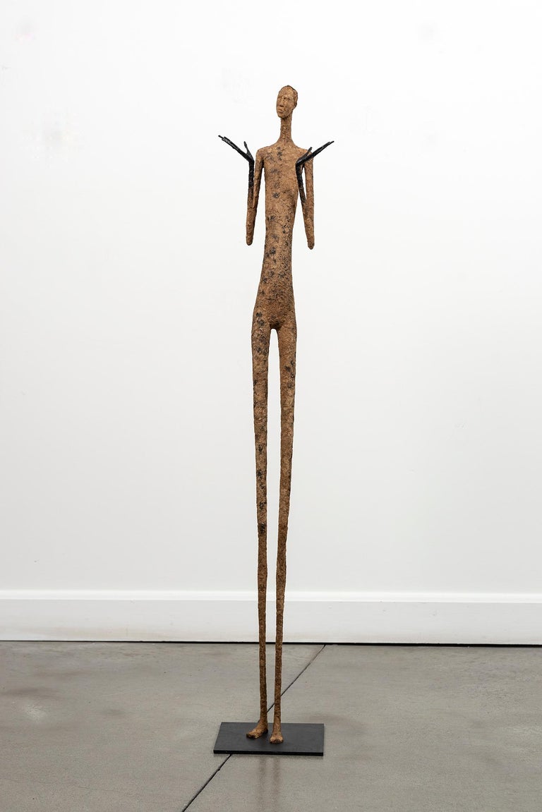 Paul Duval - Albert - Contemporary Mixed Media Sculpture, Papier