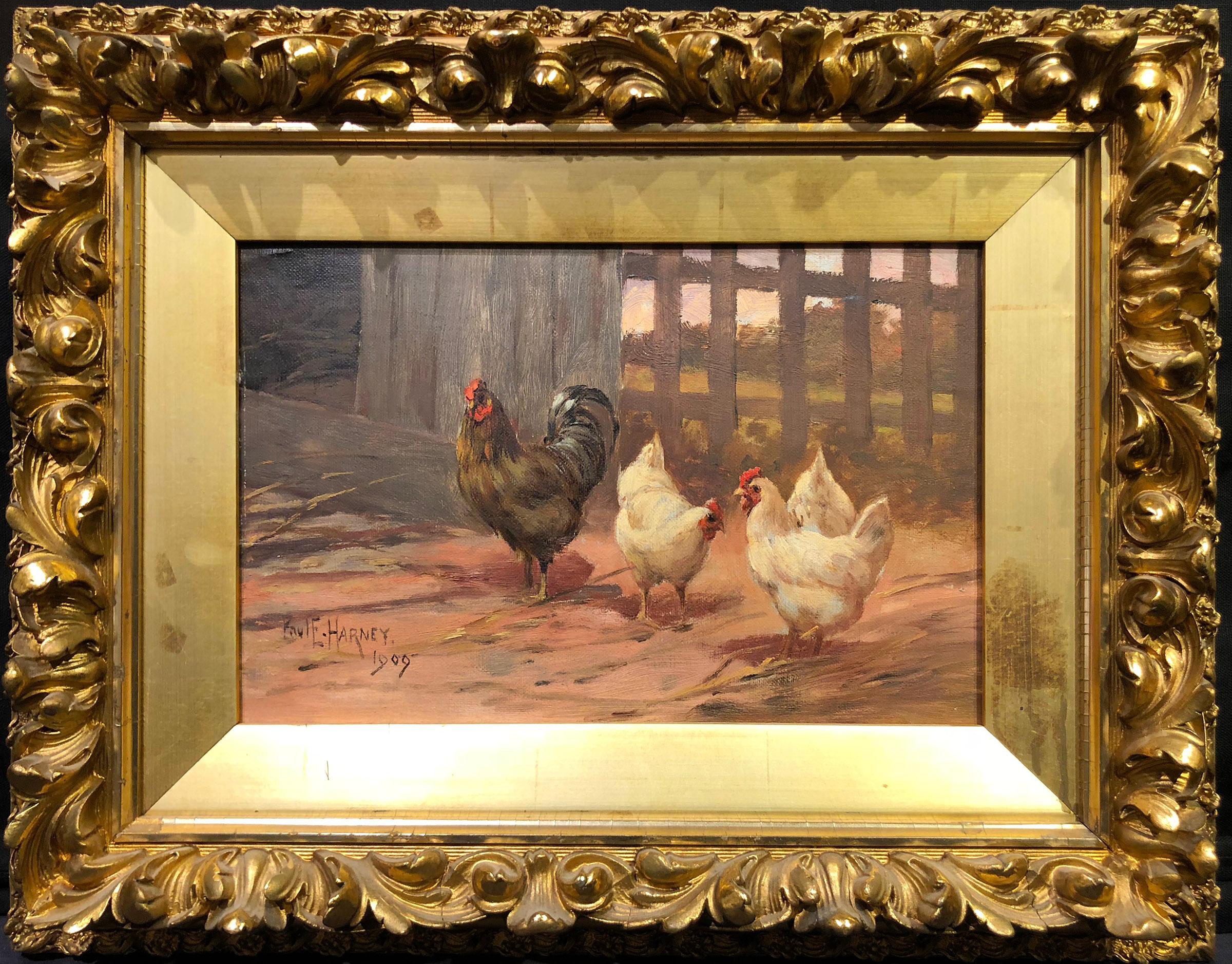 Tempo di alimentazione - Painting di Paul E. Harney Jr.