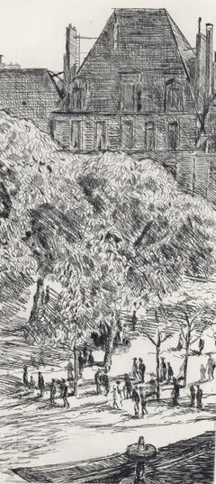 Placement Des Vosges, A La gloire à Paris, Georges Dufrénoy