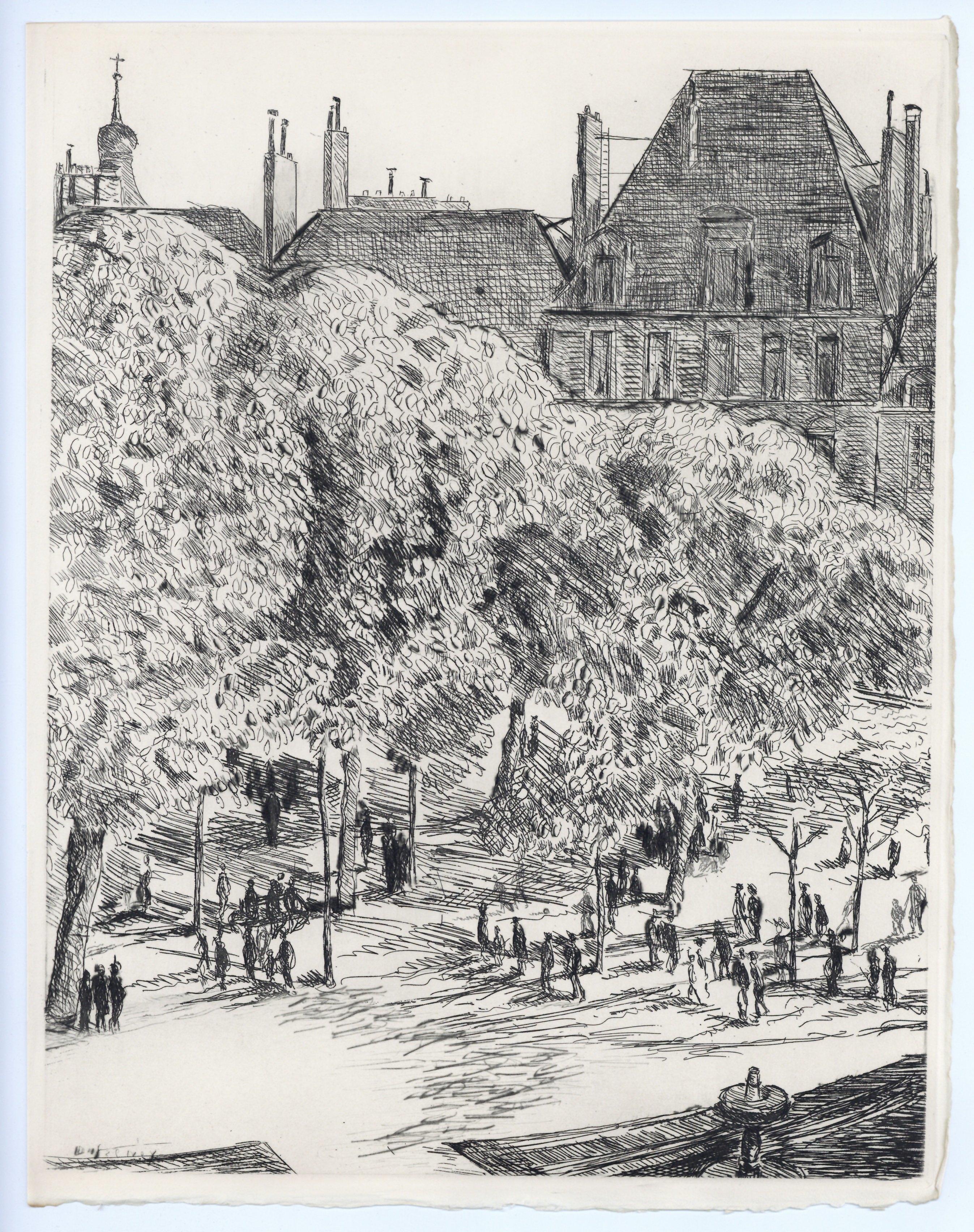 Placement Des Vosges, A La gloire à Paris, Georges Dufrénoy For Sale 4