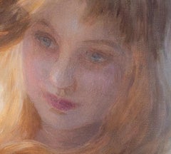 'Angel of the morning', beautiful summer scene by Paul Emile Chabas, French
