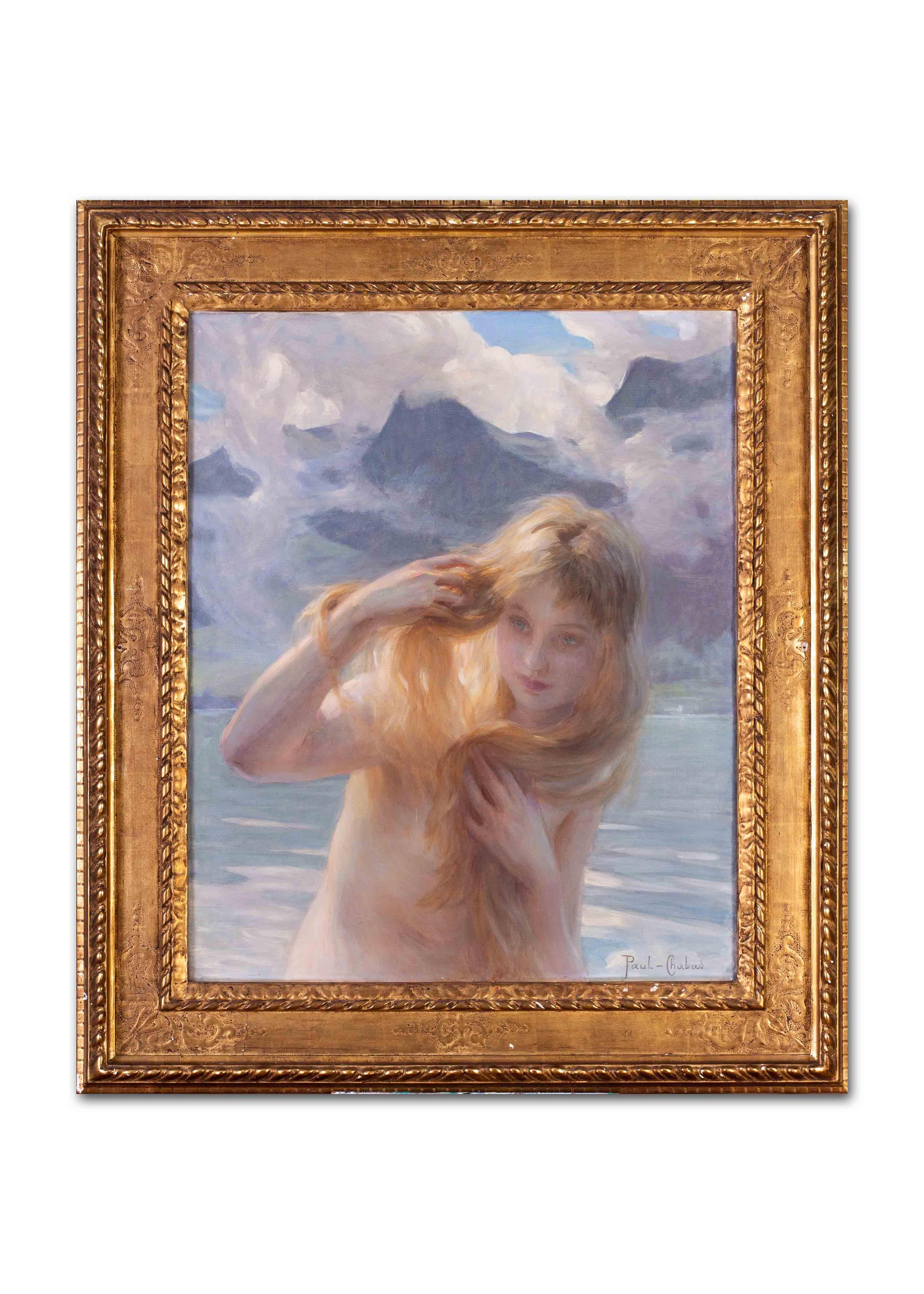 'Angel of the morning', beautiful summer scene by Paul Emile Chabas, French 4