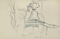 The Bells - Drawing by Paul Emile Colin - Mid 20th Century