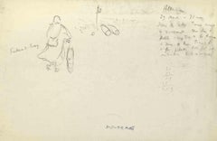 The Rider - Drawing by Paul Emile Colin - Mid-20th Century