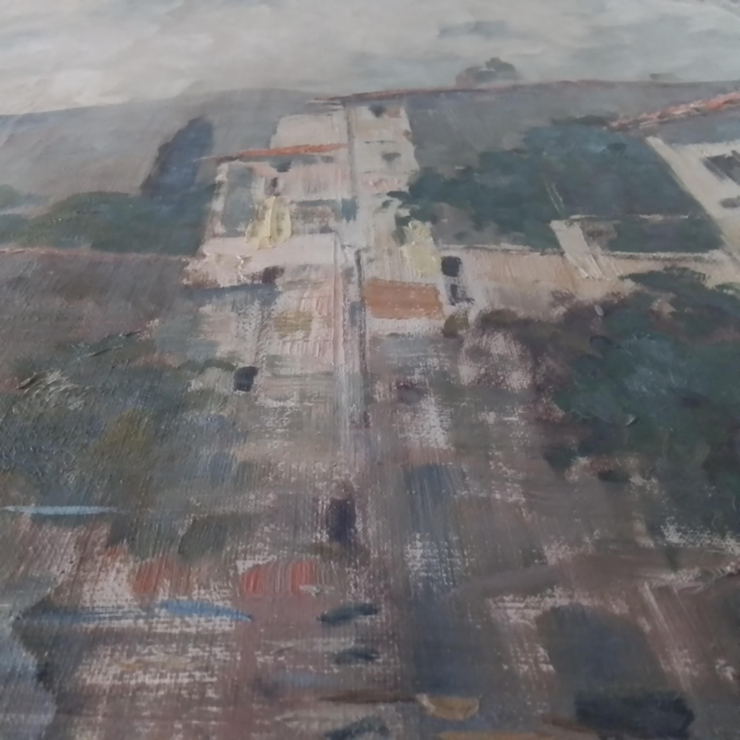 Quadro d'arte francese d'epoca di Paul Emile Lecomte - Olio su tela, firmato in vendita 9