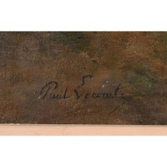 LECOMTE Paul-Emile " Vue de la ville de Rouen "