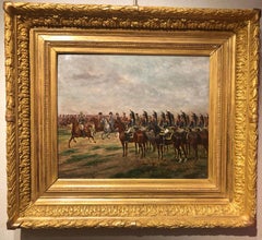 Le Marechal Ney passant ses Troupes en Revue
