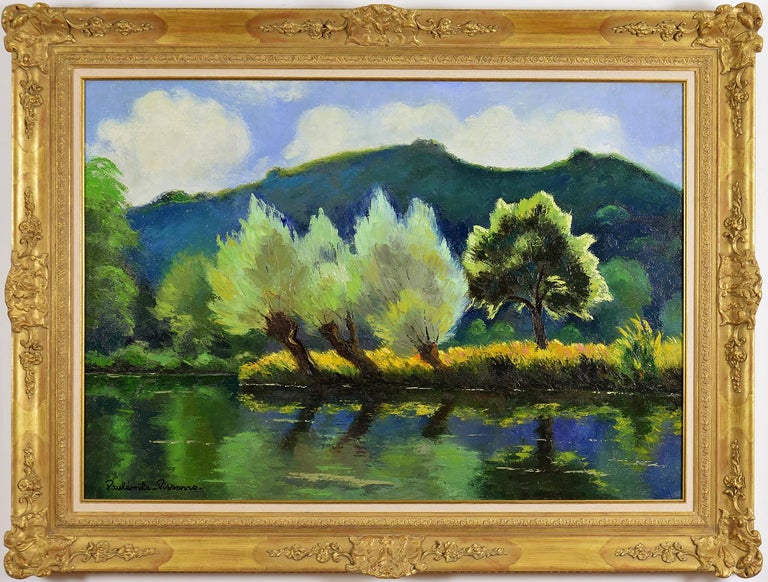 Paul Emile Pissarro Bord De Riviere By Paulemile Pissarro Post