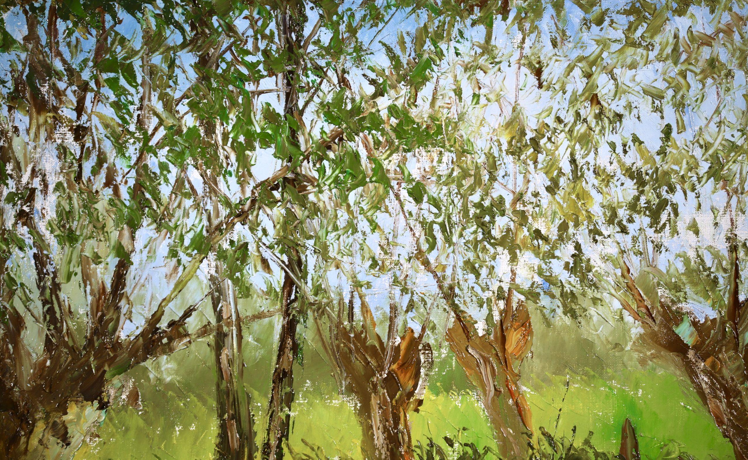 Bords de L'Orne - Paisaje impresionista Pintura al óleo de Paul-Emile Pissarro 3