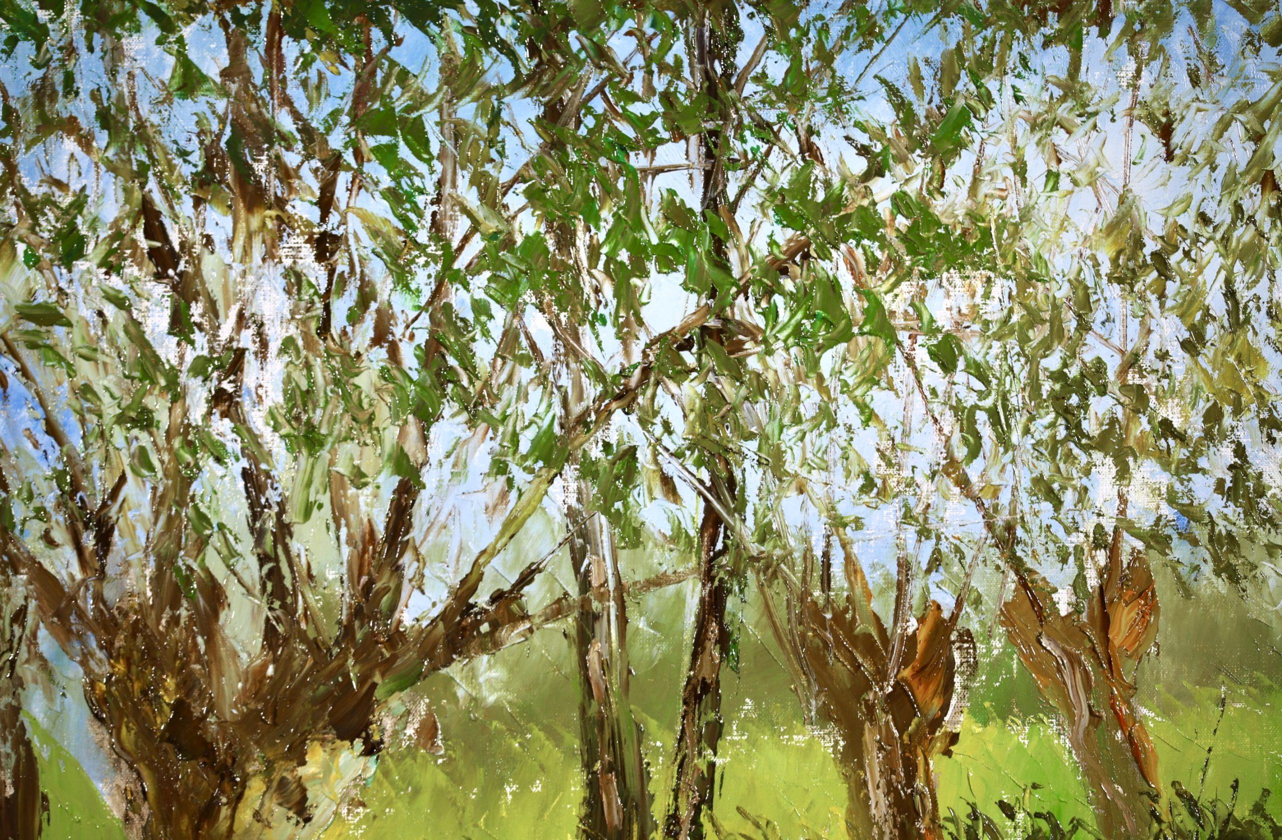 Bords de L'Orne - Paisaje impresionista Pintura al óleo de Paul-Emile Pissarro 4