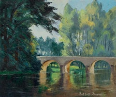 Le Pont du Vey by Paulémile Pissarro - Oil painting
