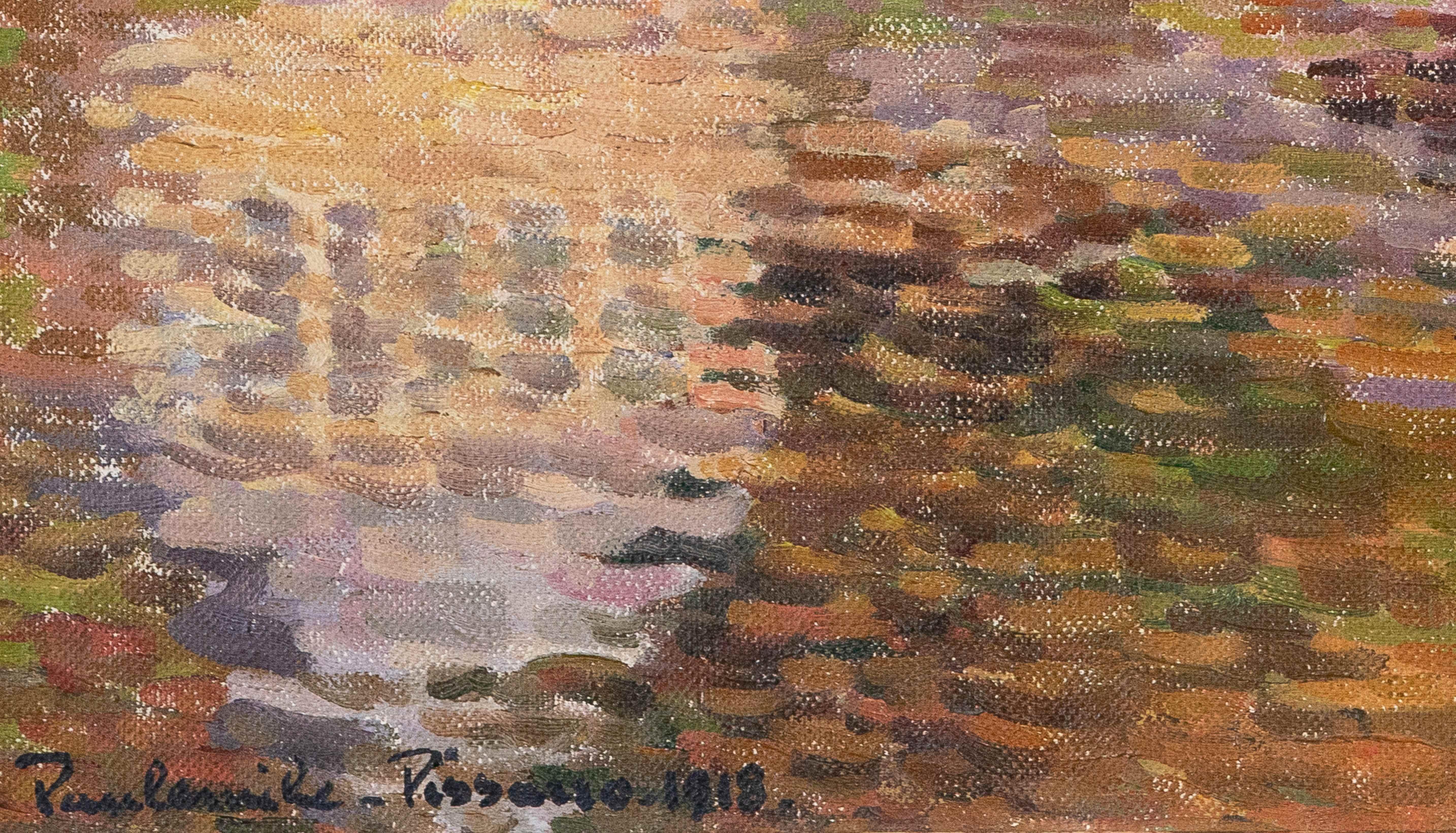 Le vieux pont, Brantôme, Dordogne by Paulémile Pissarro - Painting, Landscape For Sale 3