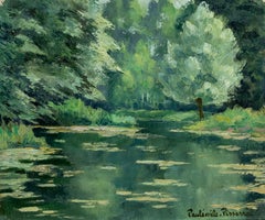 Marais Poitevin by Paulémile Pissarro - Landscape painting