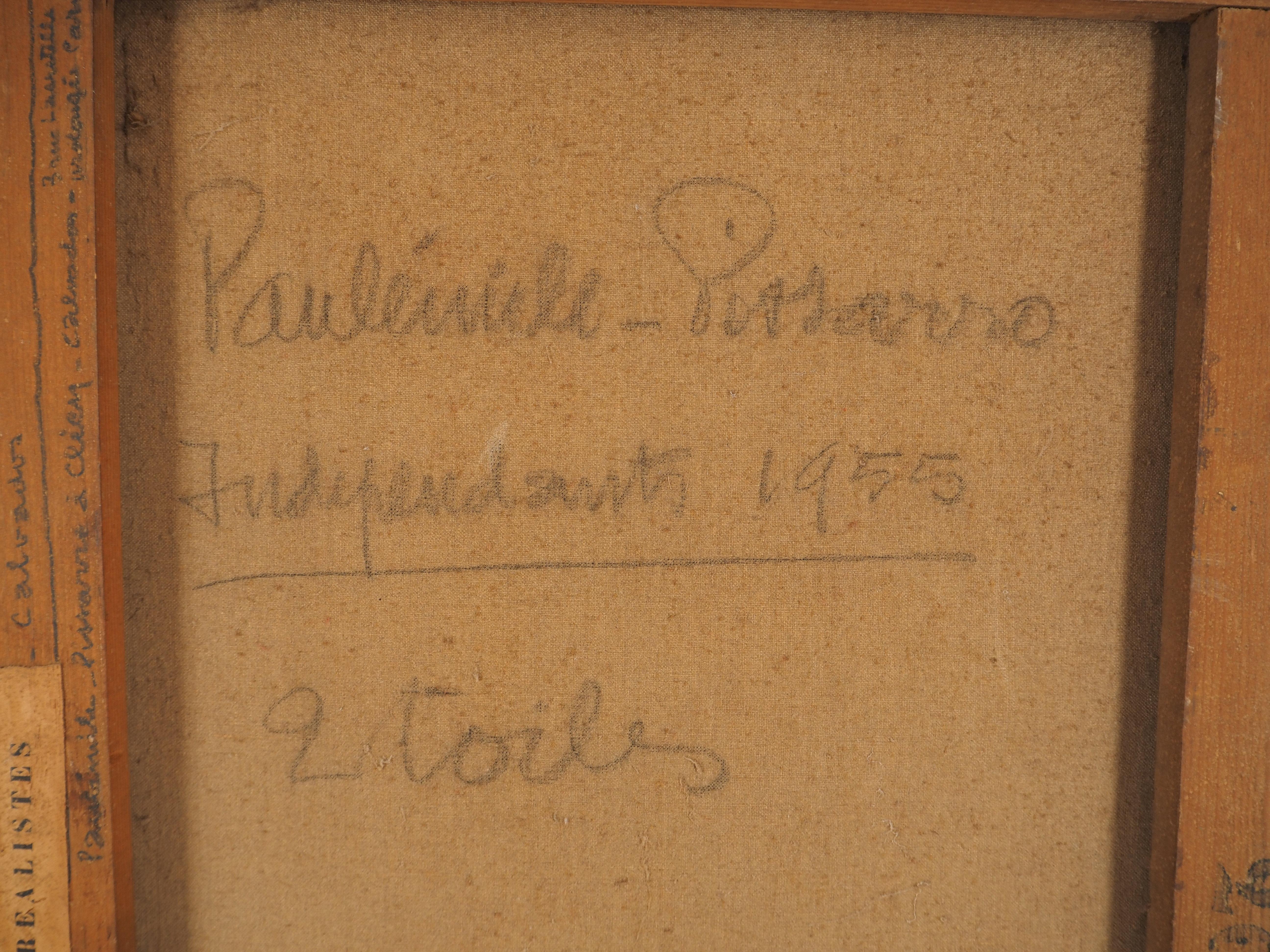 Normandie : Fluss und Berge - Original Öl auf Leinwand, Handsigniert im Angebot 8