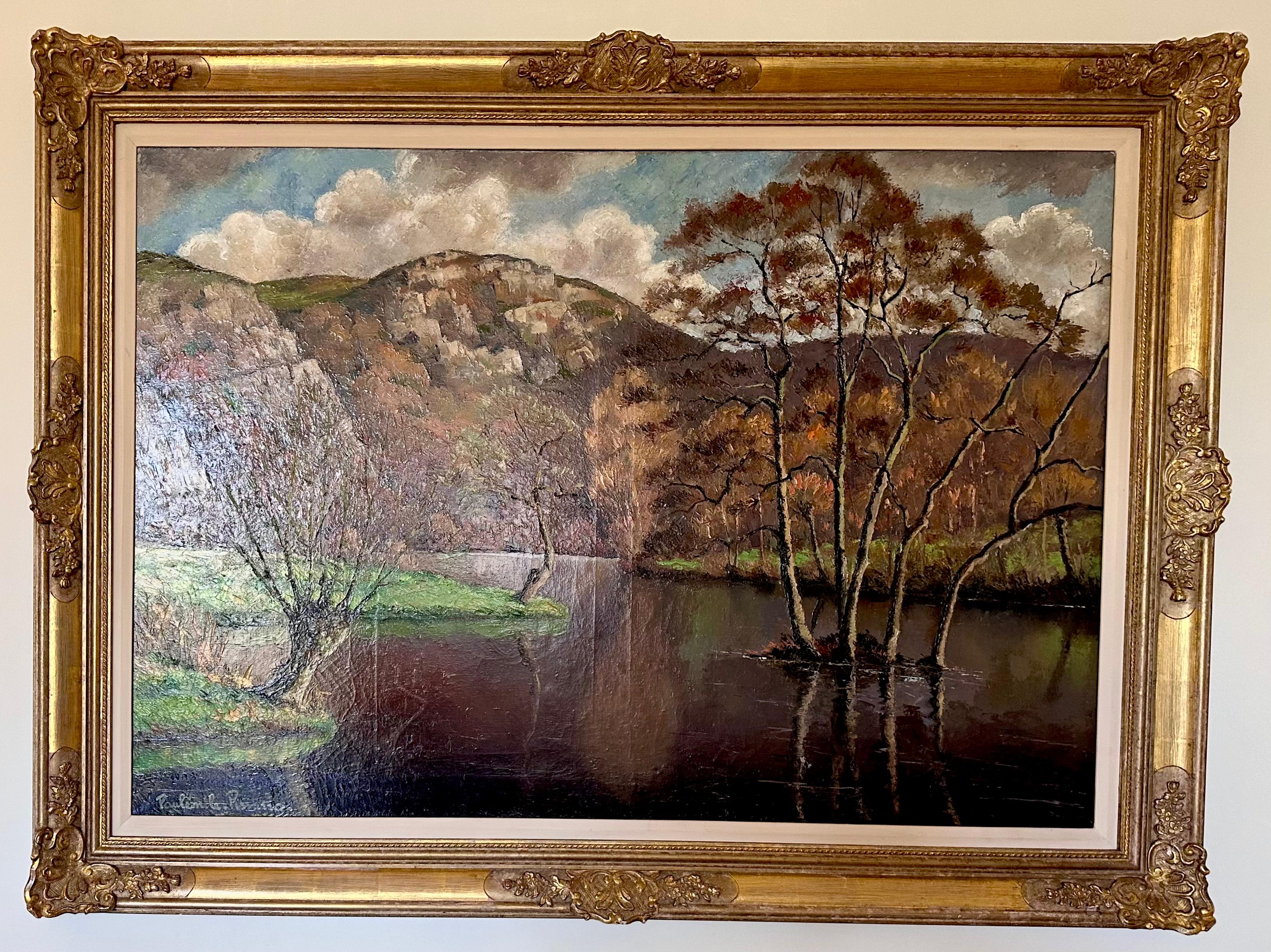Paul Emile Pissarro Landscape Painting - Inondation à Clécy - Calvados