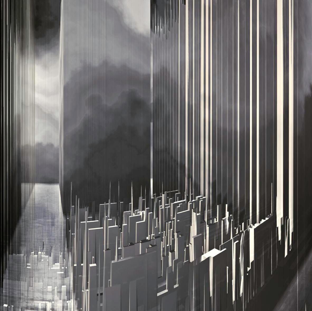 City Landcuts - Vision of a Urban Territory - Abstract Cityscapes - Contemporary Photograph by Paul-Émile Rioux
