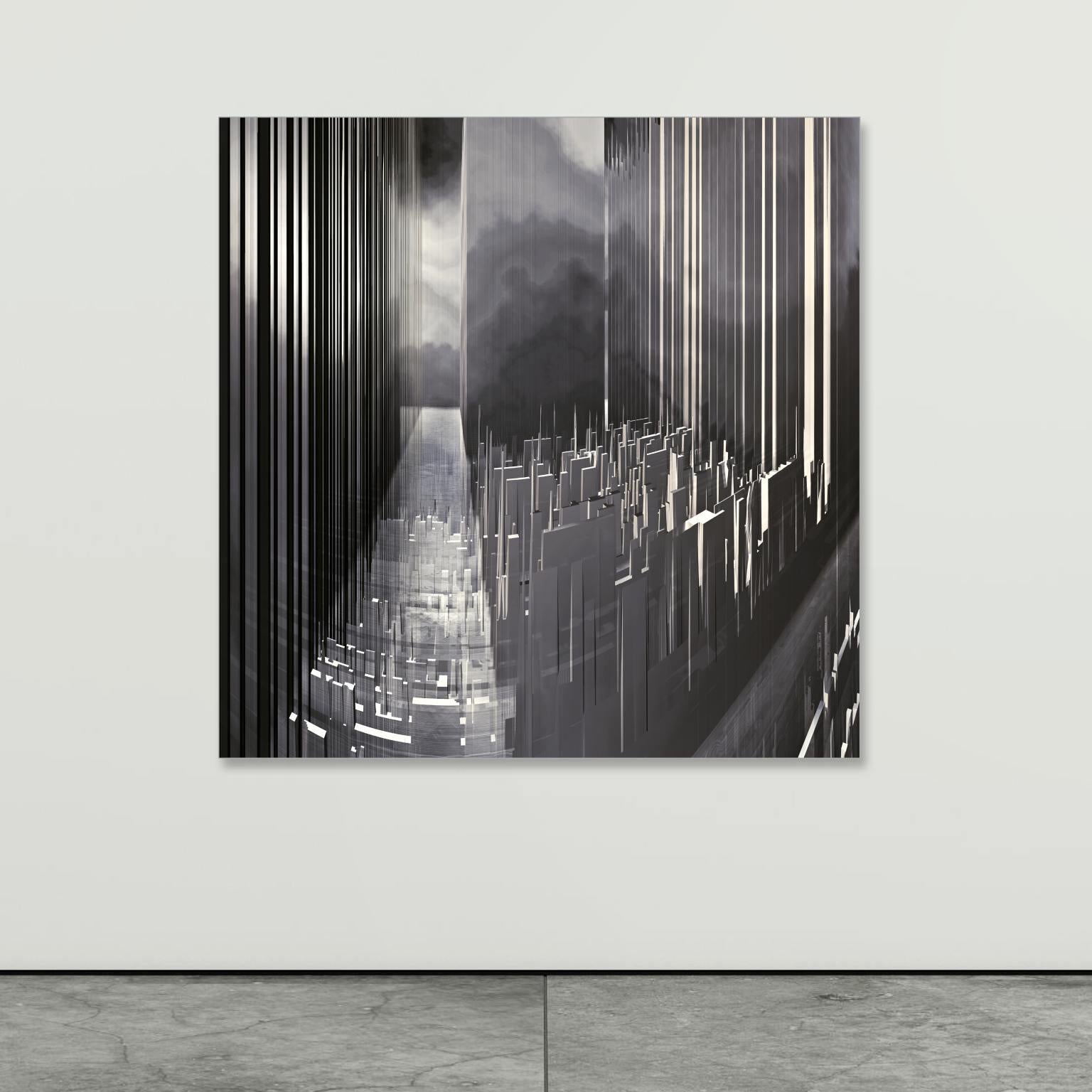 City Landcuts - Vision of a Urban Territory - Abstract Cityscapes - Photograph by Paul-Émile Rioux