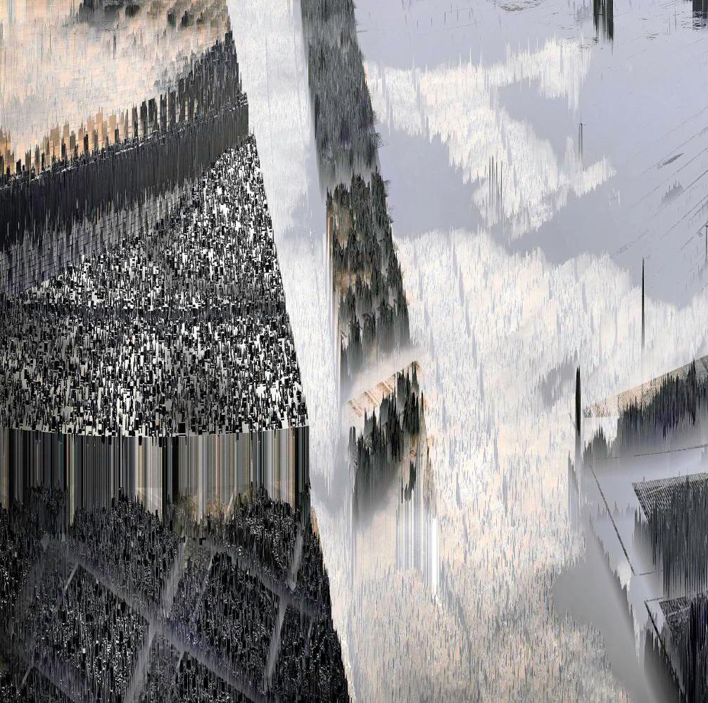 City Landcuts - Vision of a Urban Territory - Abstract Cityscapes - Photograph by Paul-Émile Rioux