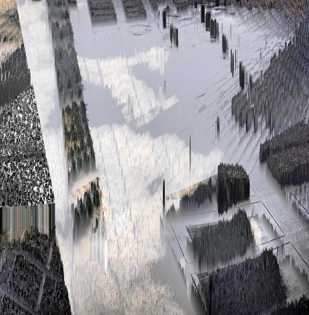 City Landcuts - Vision of a Urban Territory - Abstract Cityscapes For Sale 2