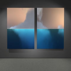 Masterprint + NFT: Wolken-Diptychon