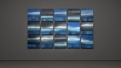 Turquoise Mosaic - Underwater World in Nuances of Blue - Abstract Seascapes