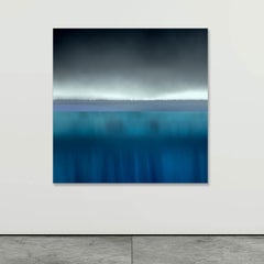 Vision of an Underwater World in Nuances of Grey & Blue  - Abstract Seascapes