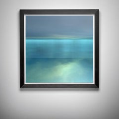 Renaissance, Abstract Print, Seascape (Turquoise) _10 /Ed. 200 (unframed)