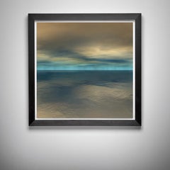 Renaissance, Abstract Print, Seascape (Turquoise) _11 /Ed. 200 (unframed)