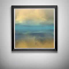 Renaissance, Abstract Print, Seascape (Turquoise) _13 /Ed. 200 (unframed)