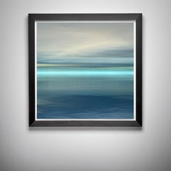 Renaissance, Abstract Print, Seascape (Turquoise) _2 /Ed. 200 (unframed)