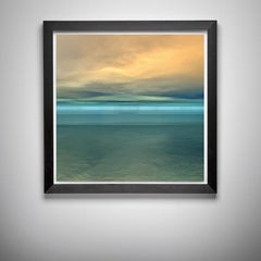 Renaissance, Abstract Print, Seascape (Turquoise) _3 /Ed. 200 (unframed)